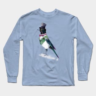 Victorian Magpie Long Sleeve T-Shirt